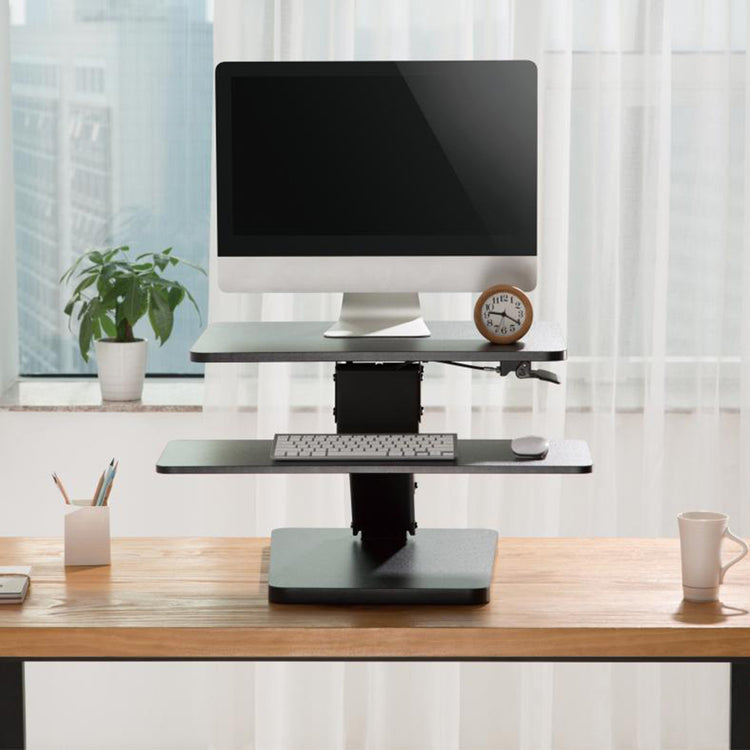 portable standing desk converter