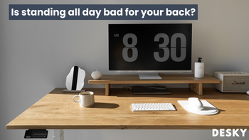 Is standing all day bad for your back?