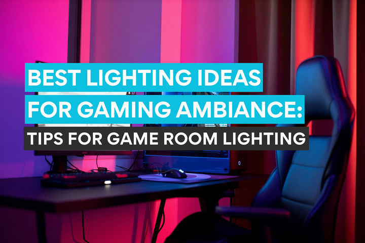 Best Lighting Setup Ideas for Gaming Ambiance: Tips for Game Room Lighting