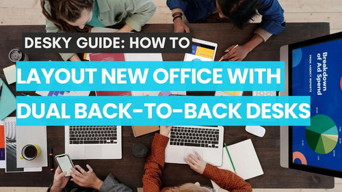 how to layout back-2-back desks