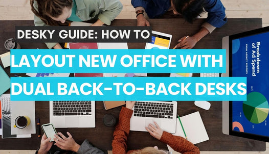 how to layout back-2-back desks