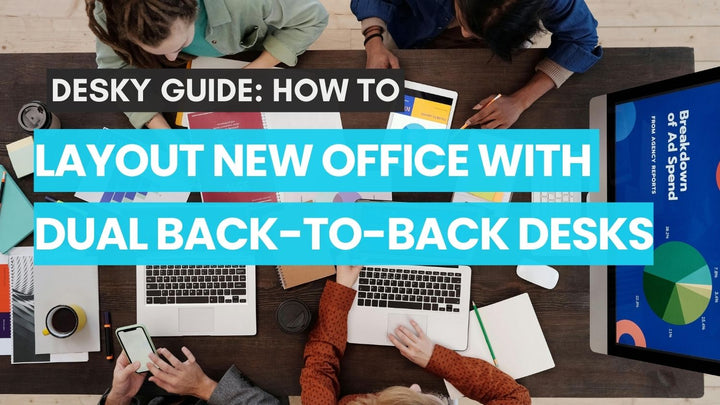 how to layout back-2-back desks