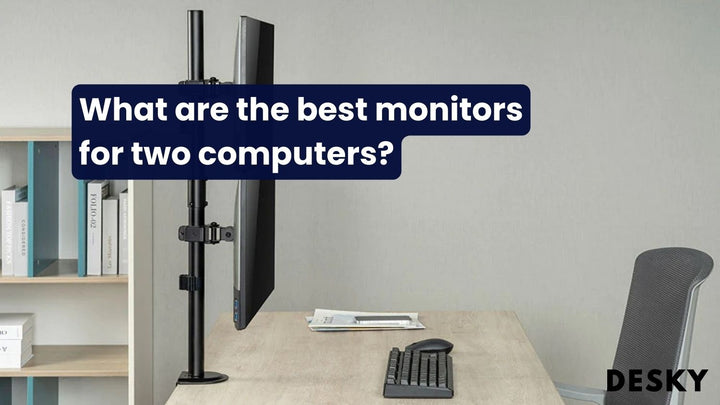 What are the best monitors for two computers?