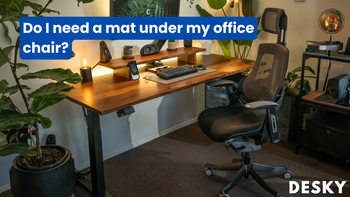 Do I need a mat under my office chair?