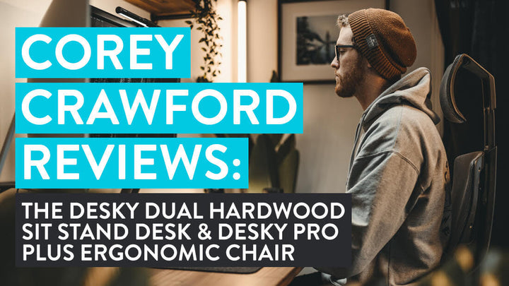 Corey Crawford's Standing Desk and Chair Review