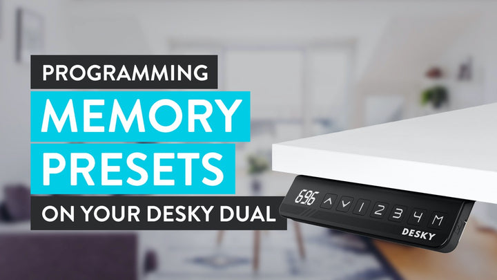 desky standing desk memory presets