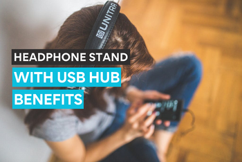 Benefits of headphone stands with USB functionality