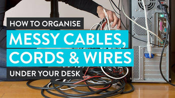 organising cables, cords and wires