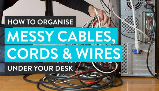 organising cables, cords and wires