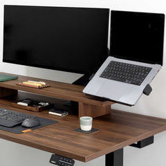 Desky Expandable Laptop Mount-Monitor Arms-Desky-Black-Desky® Australia