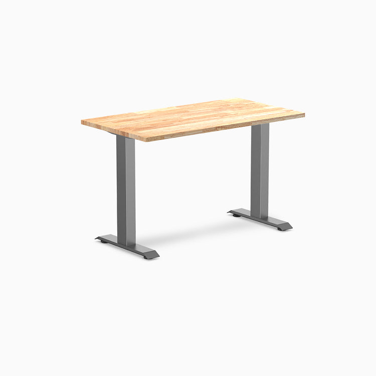 Desky fixed mini rubberwood in natural rubber 1100mm