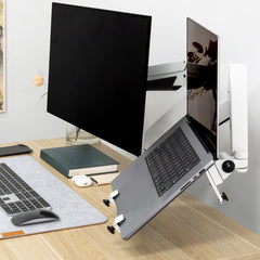 Desky Universal Laptop Mount-Monitor Arms-Desky-Black-Desky® Australia