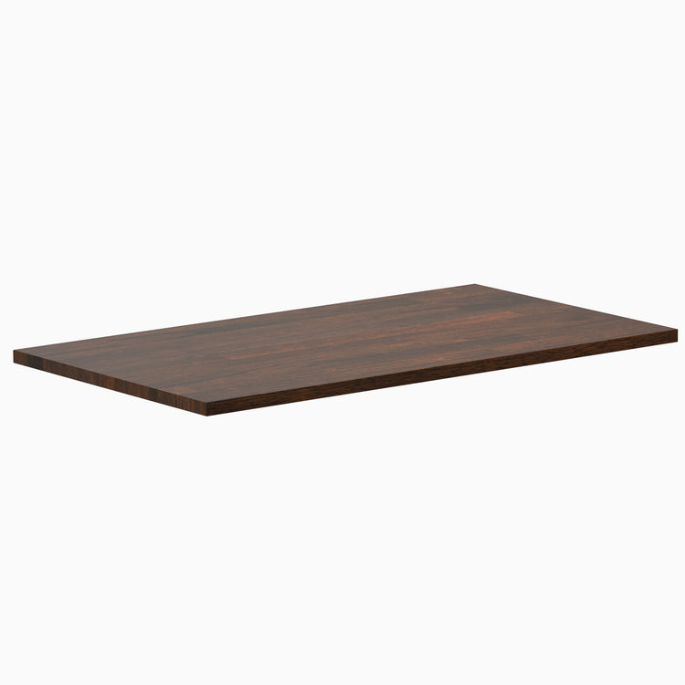 Desky mini rubberwood desktop dark walnut