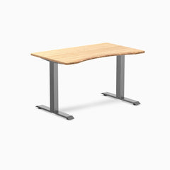 Desky ergo bamboo with space gray legs 1200mm