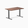 Desky zero hardwood office desk walnut 1200mm