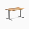 Desky zero hardwood office desk teak 1200mm