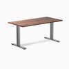 Desky zero hardwood office desk walnut 1500mm