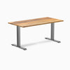 Desky zero hardwood office desk teak 1500mm