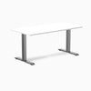 Desky zero melamine desk 1500mm in white