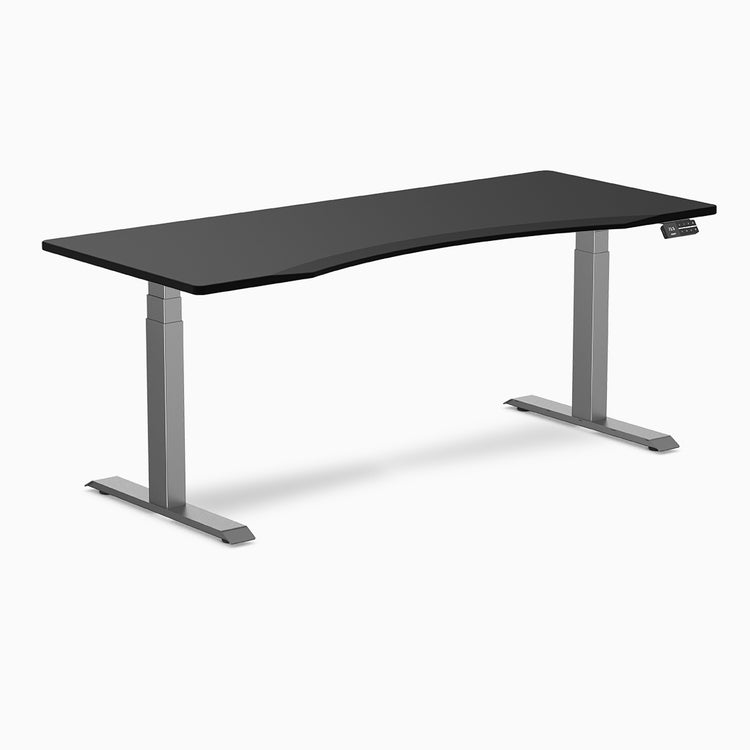 Desky Dual Ergo Edge Sit Stand Desk