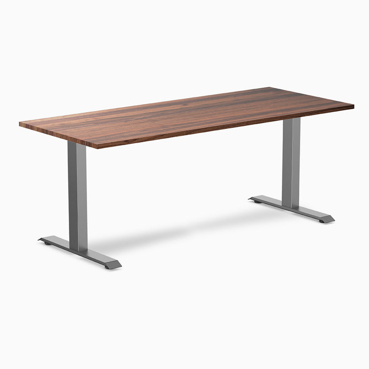 Desky zero hardwood office desk walnut 1800mm