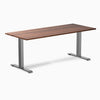 Desky zero hardwood office desk walnut 1800mm