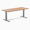 Desky zero hardwood office desk red oak 1800mm