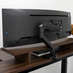 Desky Heavy Duty Ultrawide Monitor Arm-Monitor Arms-Desky-Black-Desky® Australia