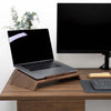 Desky Wooden Laptop Riser-Accessories-Desky® Australia-Rubberwood Dark Walnut-Desky® Australia
