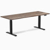 Desky standing desk 2000mm natural walnut hardwood 