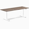 Desky standing desk 2000mm natural walnut hardwood 