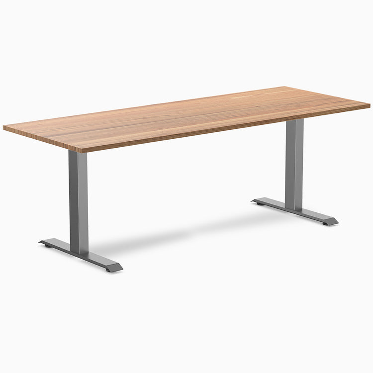 Desky zero hardwood office desk red oak 2000mm