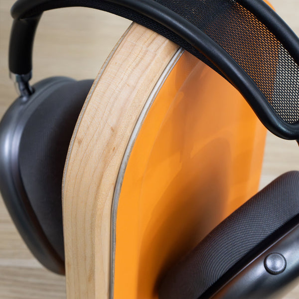 Desky Premium Wooden Headphone Stand-Laptop Stands-Desky-Walnut-Desky® Australia