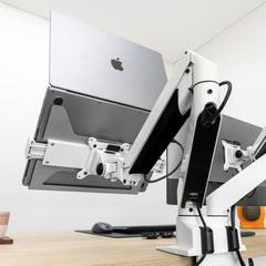 Desky Expandable Laptop Mount-Monitor Arms-Desky-Black-Desky® Australia