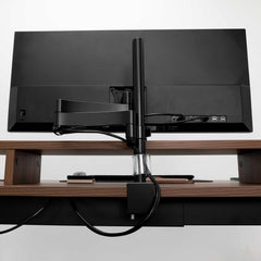 Desky Single Monitor Mount-Monitor Arms-Desky-Black-Desky® Australia