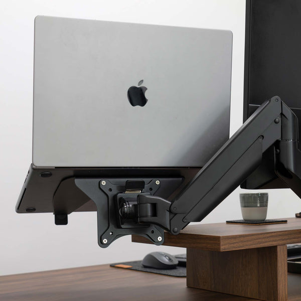 Desky Universal Laptop Mount-Monitor Arms-Desky-Black-Desky® Australia