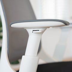Desky Pulse Supportive Desk Chair-Office Chairs-Desky-Black / Polished Aluminium-No Headrest-Desky® Australia