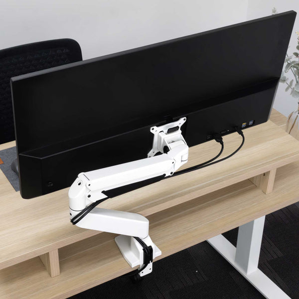 Desky Single Monitor Arm-Monitor Arms-Desky-Black-Desky® Australia