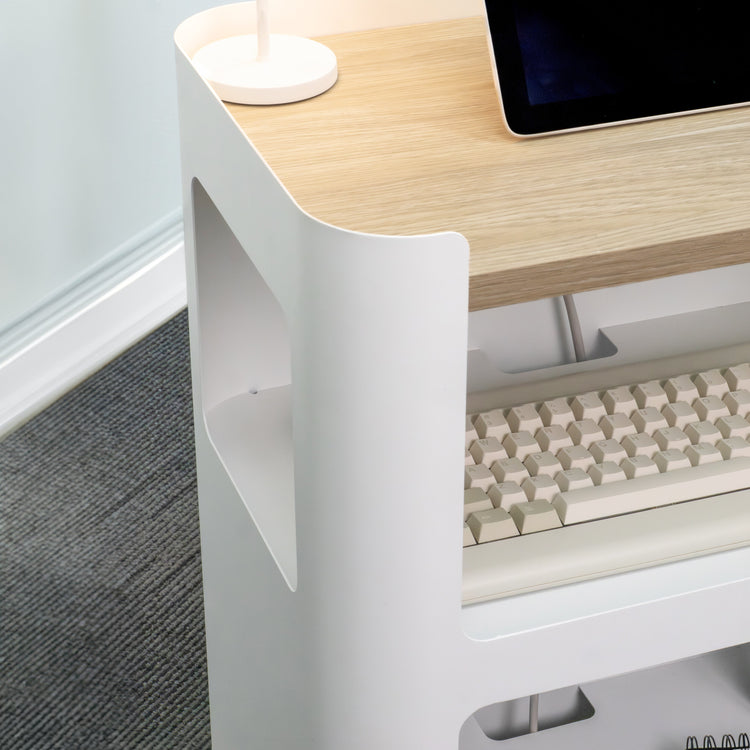 Desky Minimal Open Mobile Pedestal