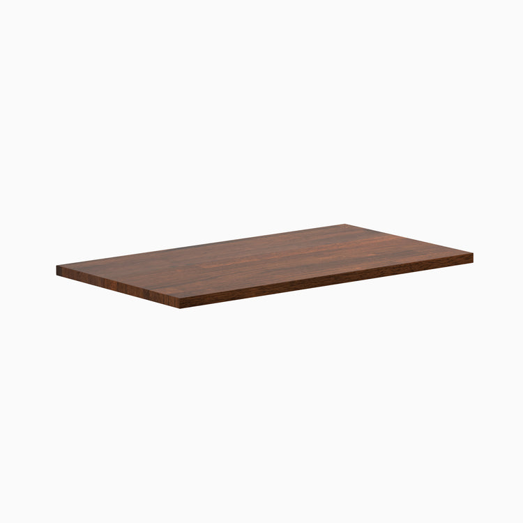 Desky mini rubberwood desktop red walnut