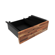 Desky Minimal Under Desk Drawer Black Acacia - Desky