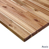 softwood acacia desk top