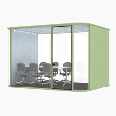Arc Office Pod 6 Person Large Meeting Room Booth-Desky® Australia