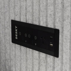 Arc Pod Phone Booth Large-Office Booths-Desky-Matte Black-Dark Grey-Desky® Australia