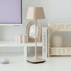 Cube cordless lamp rechargeable lamp in sand