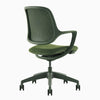 Low back ergonomic officechair dark green