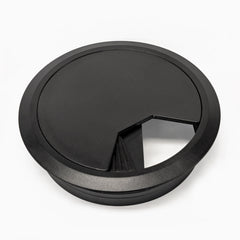 Cable grommet hole with shutters