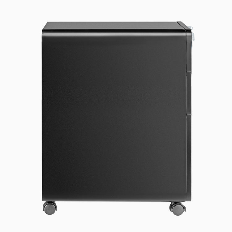 Desky drawer mobile filing cabinet 3 rounded edge