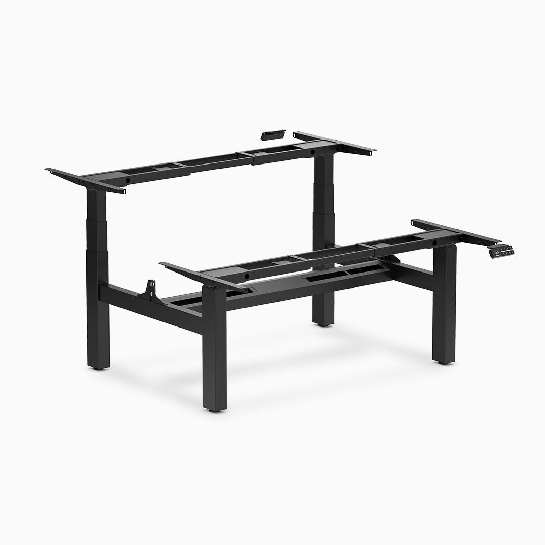 Desky Back to Back Sit Stand Workstation Frame