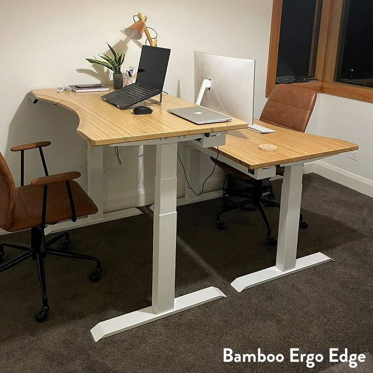 Almost Perfect Desky Dual Ergo Edge Sit Stand Desk